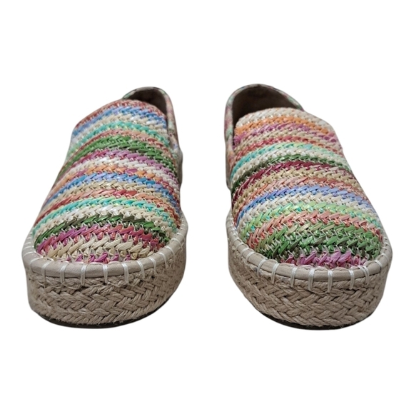 Joie Me Too Cara Espadrille Wedge Slip-On Size 9M Sunner Multi - Picture 3 of 12